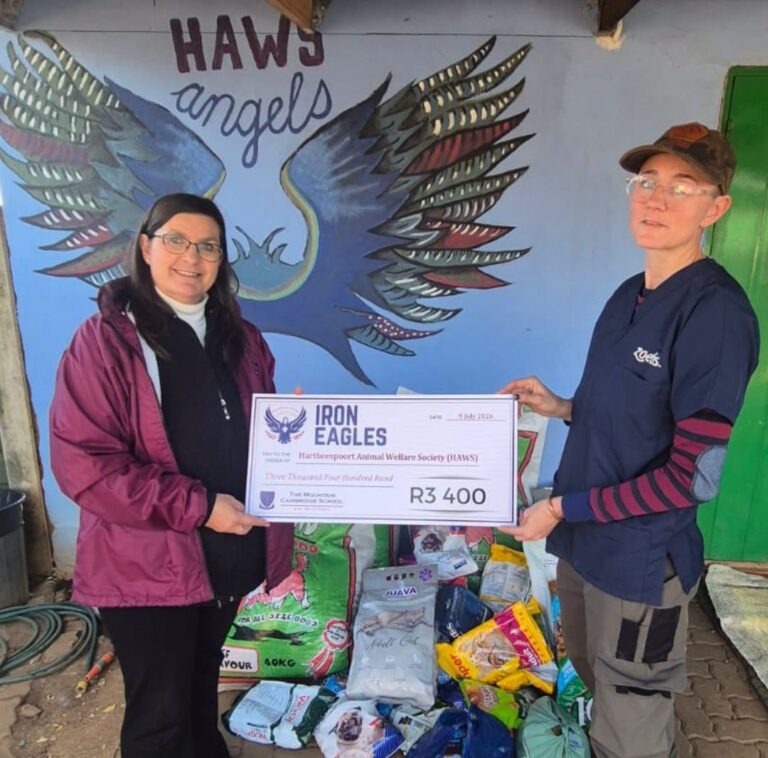MCS donates much-needed funds and food to HAWS